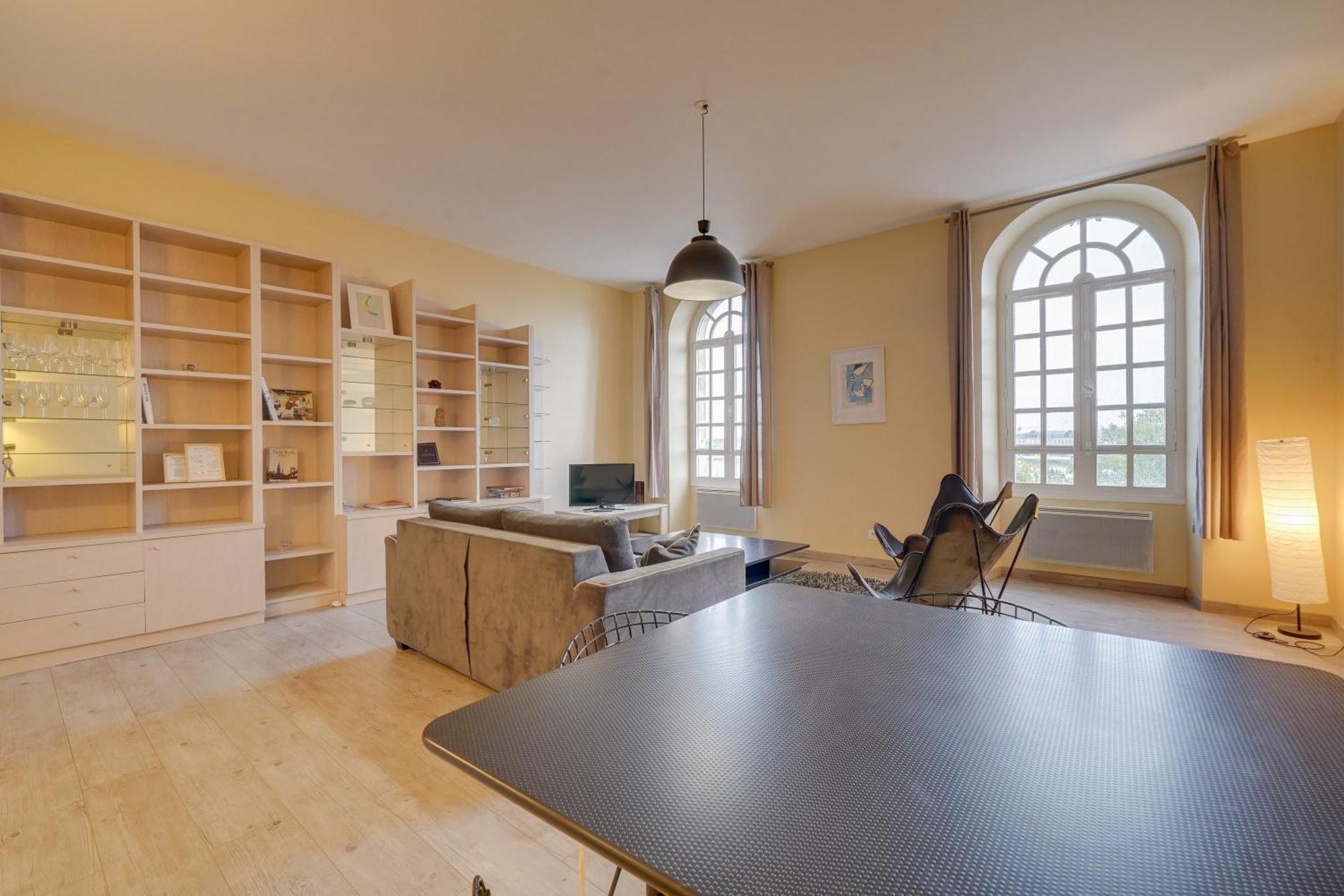 Le Richelieu - Magnifique Duplex Avec Une Vue Incroyable Бордо Экстерьер фото
